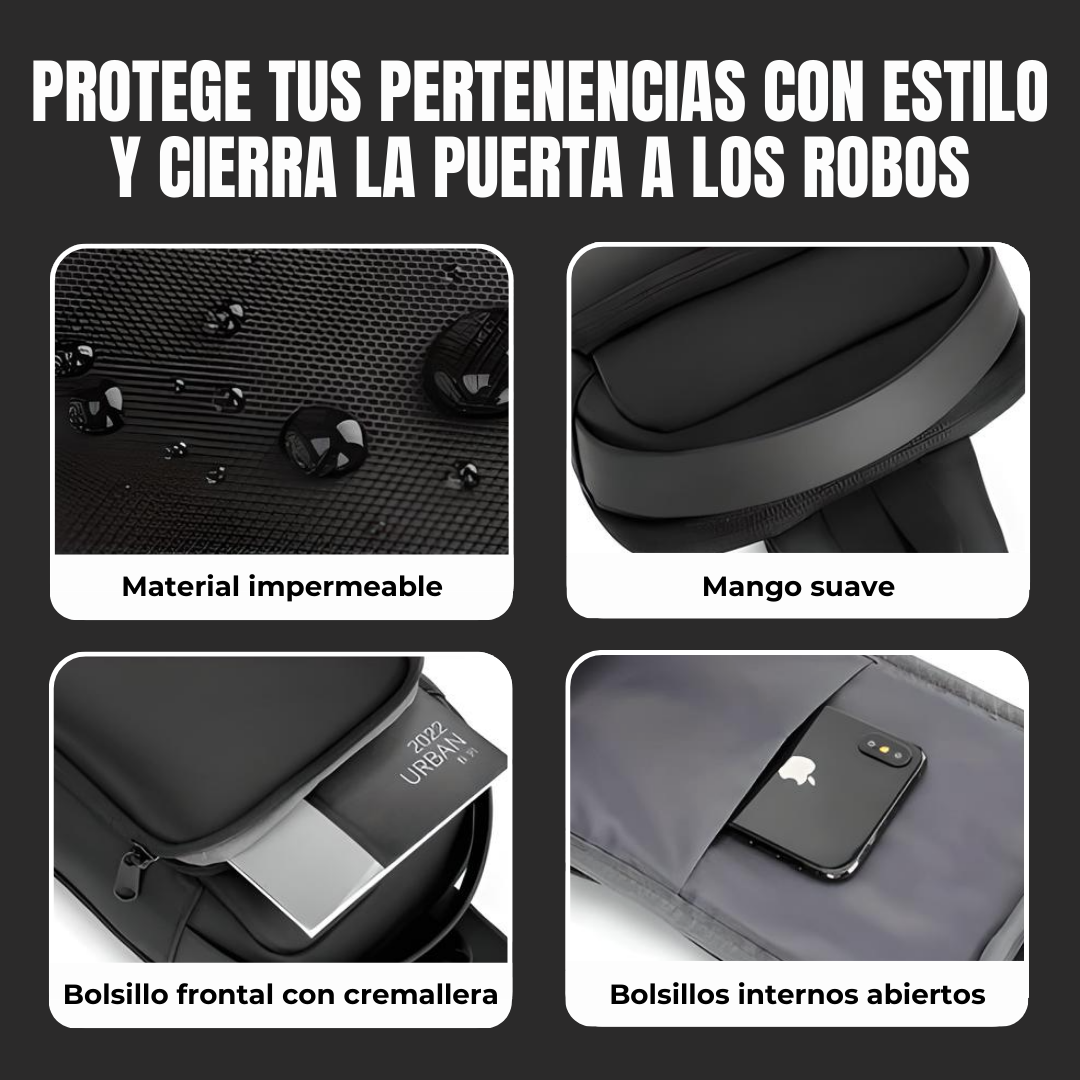 Bolso cruzado antirrobo SafePro