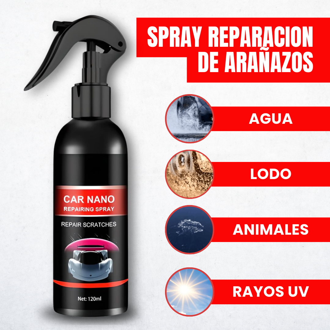 Cera en spray protectora y reparadora de arañazos - NanoRepair