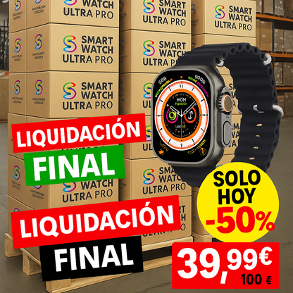 Smartwatch Ultra Pro con 2 correas GRATIS