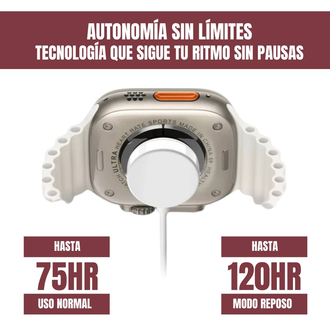 Smartwatch Ultra Pro con 2 correas GRATIS