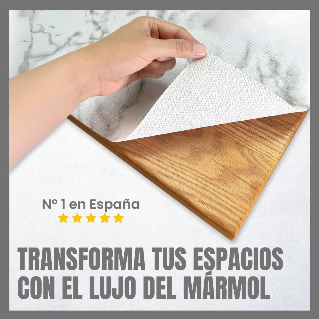 Lámina efecto mármol
