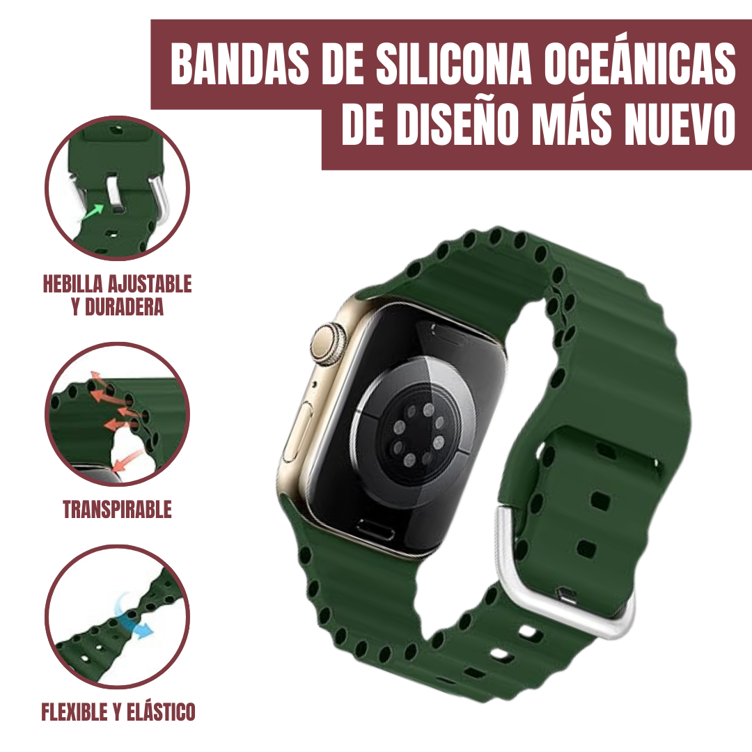 Smartwatch Ultra Pro con 2 correas GRATIS