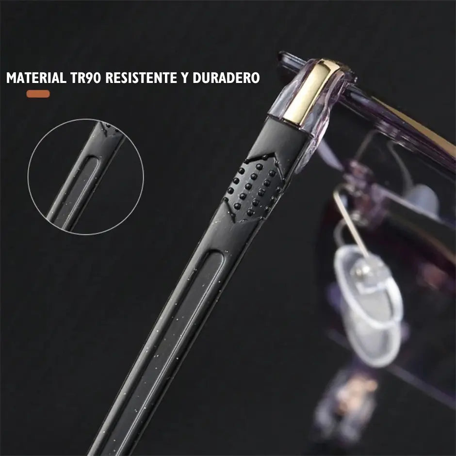 Gafas Inteligentes Anti Rayos - Vision™ + Funda de Cuero + Botella Limpia Gafas 500ml GRATIS