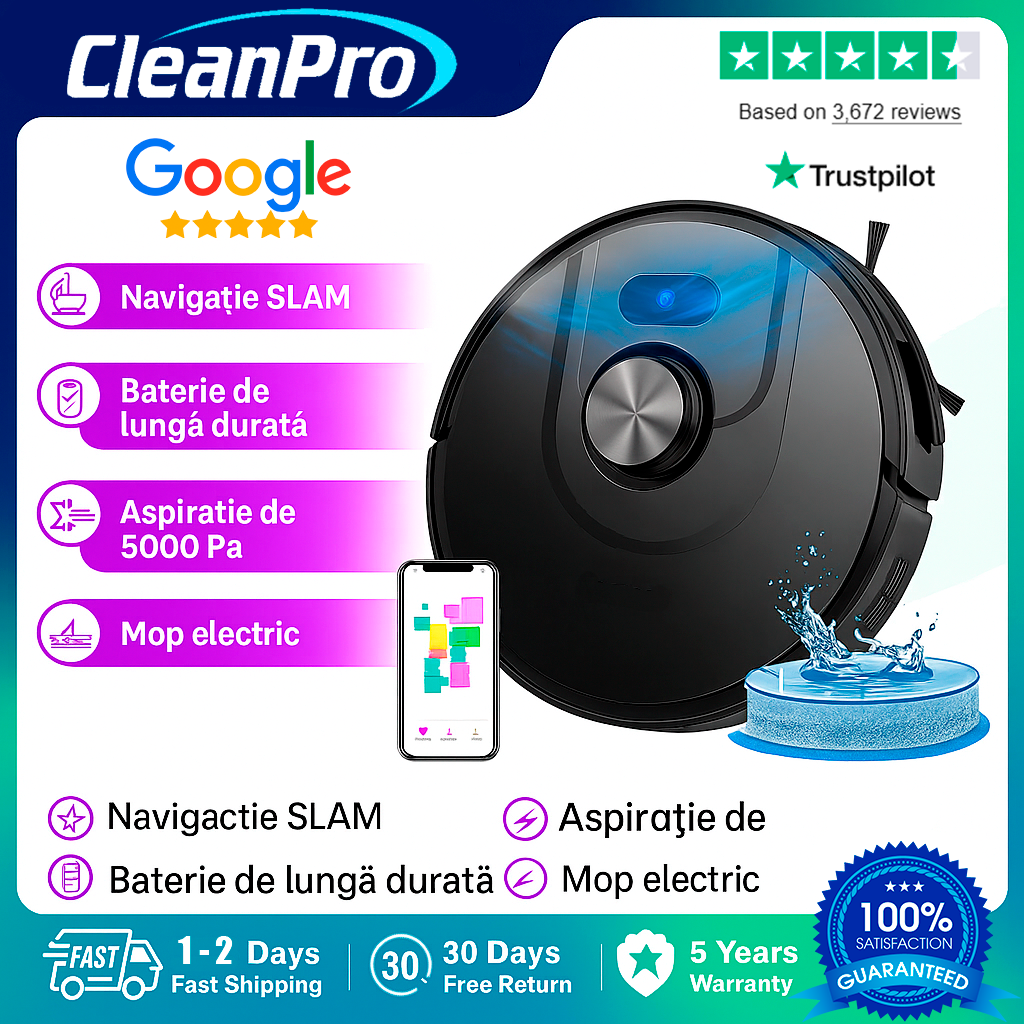 Robot Aspirador CleanPro™
